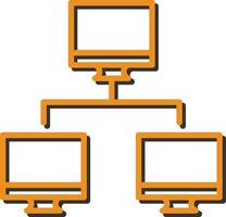 Computer Networks Vector Icon