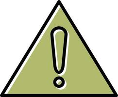 Caution Sign Vector Icon