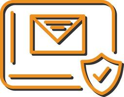 Mail Protection Vector Icon