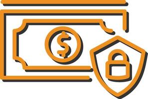 Secure Money Vector Icon