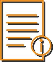 Information Document Vector Icon