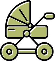 Stroller Vector Icon