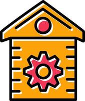 House Setting Vector Icon