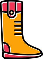 Long Boots Vector Icon