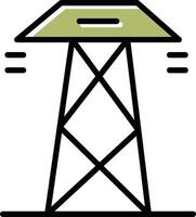 Power Line Vector Icon