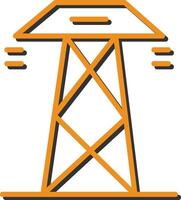 Power Line Vector Icon