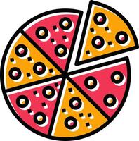 Pizza Slice Vector Icon