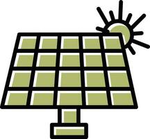 Solar Panel Vector Icon