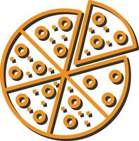 Pizza Slice Vector Icon