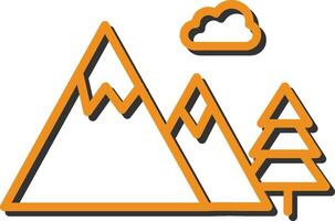 Mountain Vector Icon