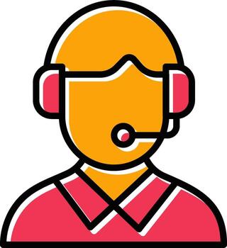 icono de vector de apoyo