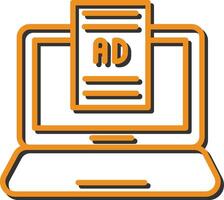 Internet Ads Vector Icon