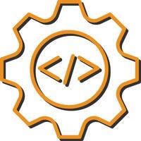 Coding Gear Vector Icon