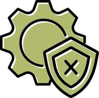 Unprotected Vector Icon