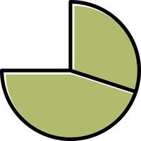 Pie Chart Vector Icon