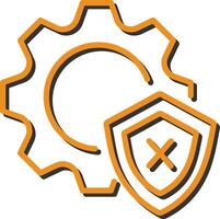 Unprotected Vector Icon