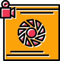 Camera Lens Vector Icon