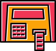 ATM Machine Vector Icon