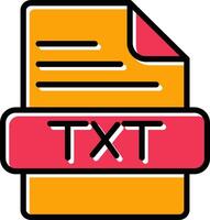 TXT Vector Icon