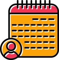 Event Management Vector Icon