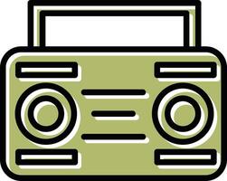 Cassette Player Vector Icon