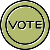 Vote Link Vector Icon