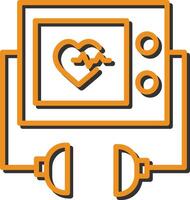 Defibrillator Vector Icon