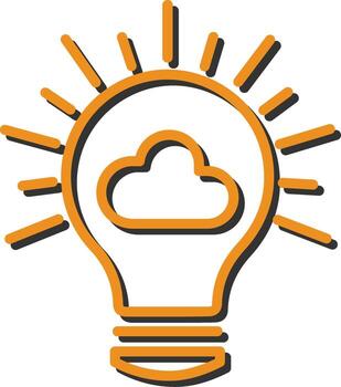 icono de vector de idea