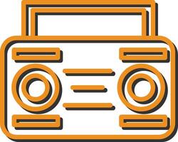 Cassette Player Vector Icon