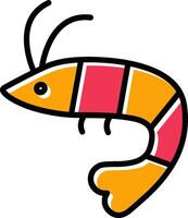 Shrimp Vector Icon