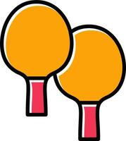 Ping Pong Vector Icon