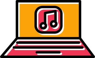 Play Music Vector Icon