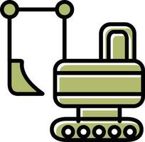 Heavy Machinery Vector Icon