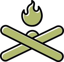 Bonfire Vector Icon