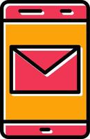 icono de vector de correo