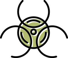 Biological Hazard Vector Icon