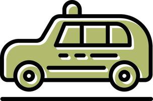 Cab Vector Icon