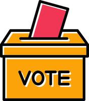 Ballot Vector Icon