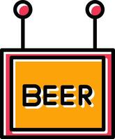 Beer Sign Vector Icon