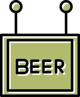 Beer Sign Vector Icon