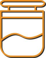 Jar on Display Vector Icon