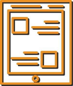 Tablet Vector Icon