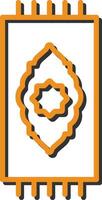 Prayer Rug Vector Icon