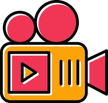 icono de vector de camara