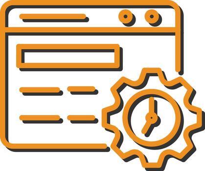 Speed Optimization Vector Icon
