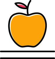 icono de vector de manzana