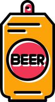 Beer Can II Vector Icon