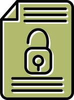 Confidentiality Vector Icon