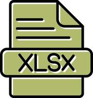 XLSX Vector Icon