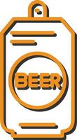 Beer Can II Vector Icon